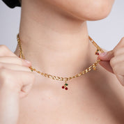 Collar Charms Cherry Waterproof