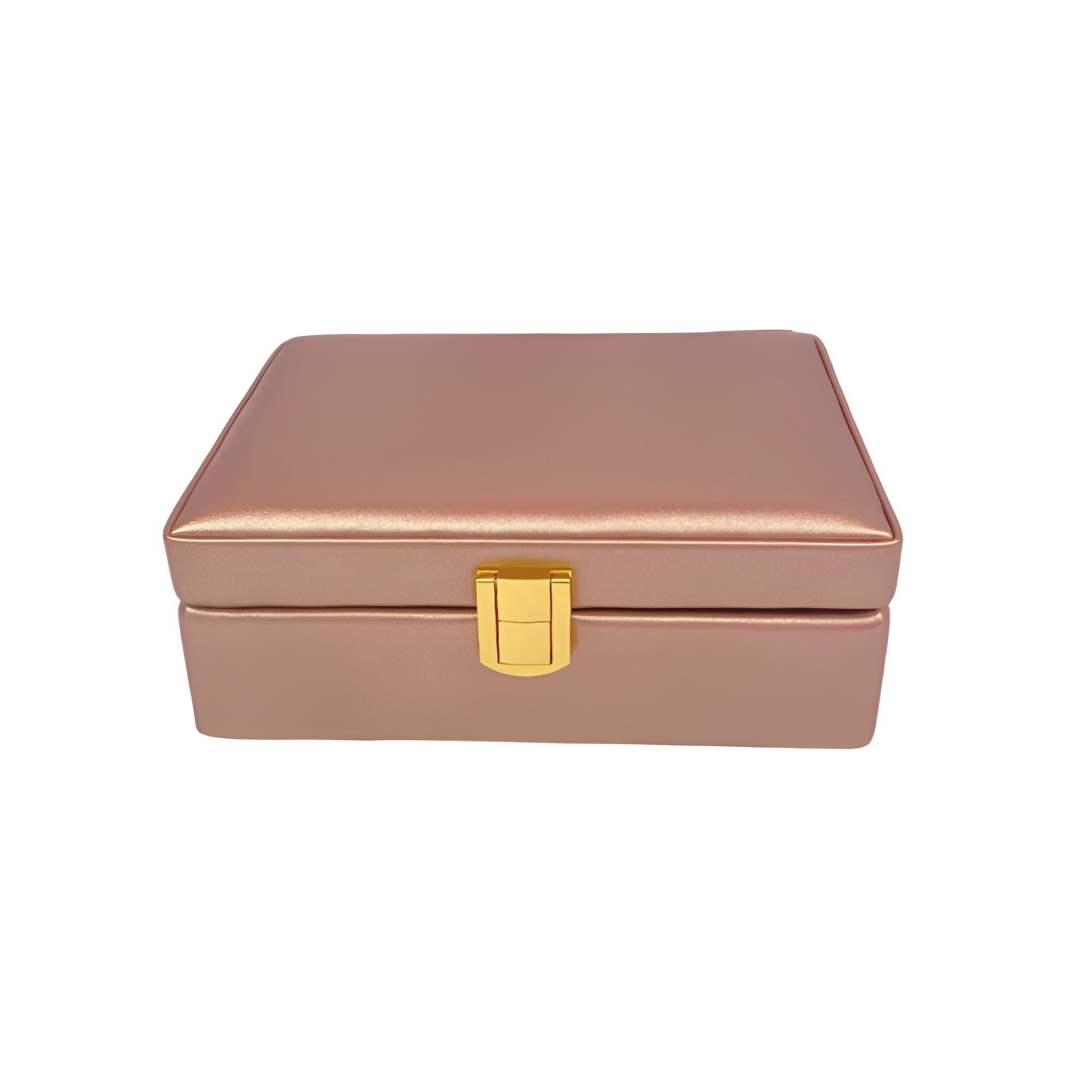 Joyero Bronce Mediano - Organizador de anillos, aretes y collares - Azzia joyería