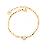 Pulsera Dije Corazón Waterproof