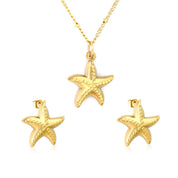 Set collar y aretes Estrella Mar Waterproof