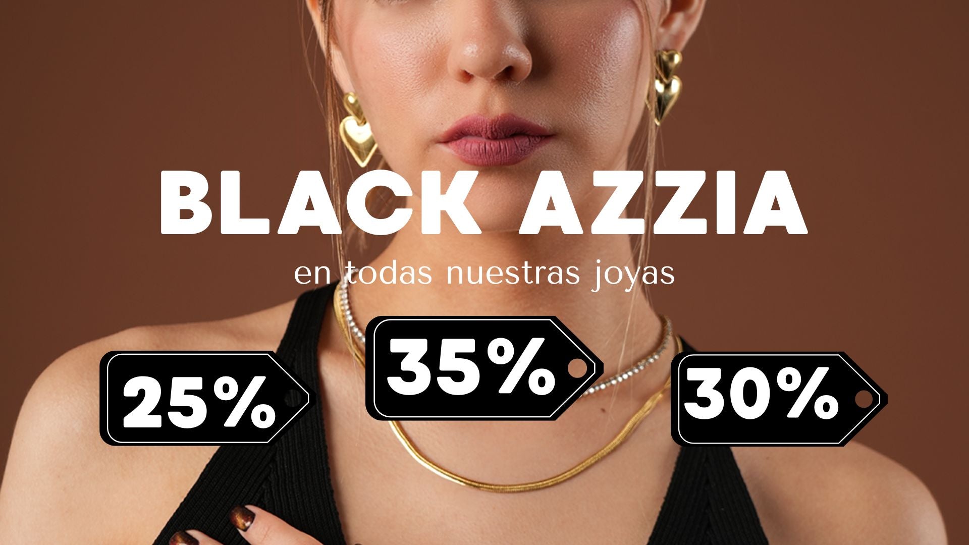 Black Azzia 2025: Las Joyas para Mujer con Hasta 35% OFF que No Pueden Esperar