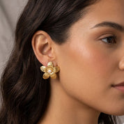 Aretes Flower Waterproof