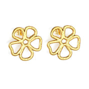 Aretes para mujer mariposa bold en dorado. Joyas waterproof llamativas y femeninas, resistentes al agua, ideales para looks de moda y tendencia y elegante.