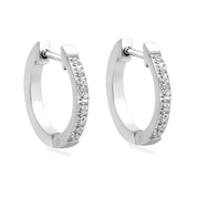Argollas con Circones Mini | Azzia Joyería