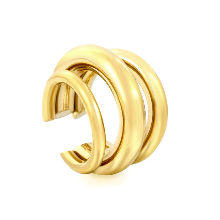 Earcuff Emma Triple Aro  Waterproof