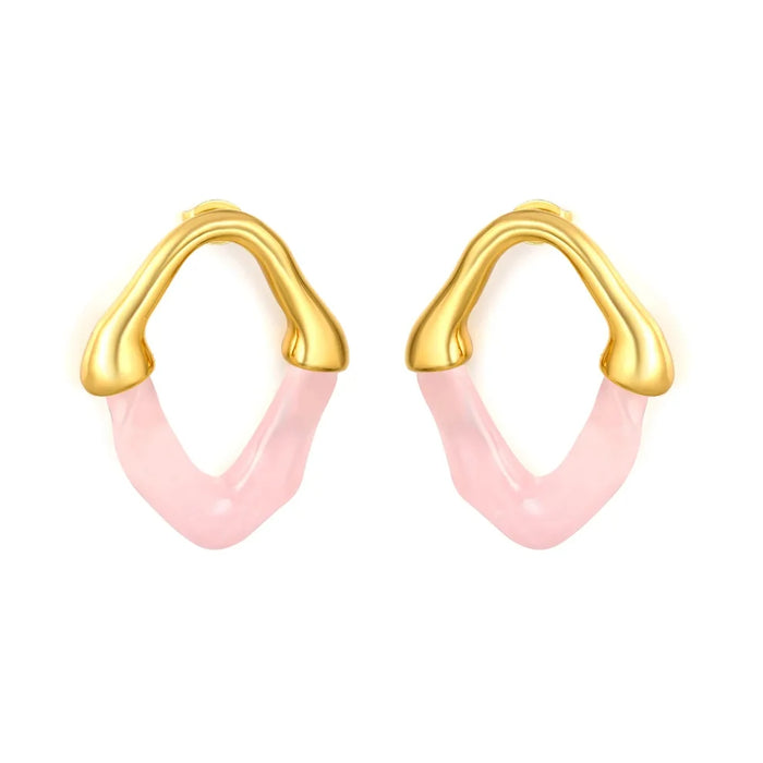 Aretes Aitana Rosé Waterproof