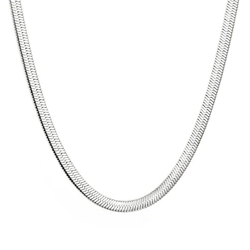 Collar Snake Lili Waterproof: Acero 316L Oro 18k | Azzia
