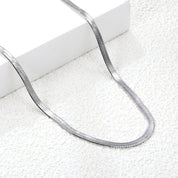 Collar Snake Lili Waterproof: Acero 316L Oro 18k | Azzia
