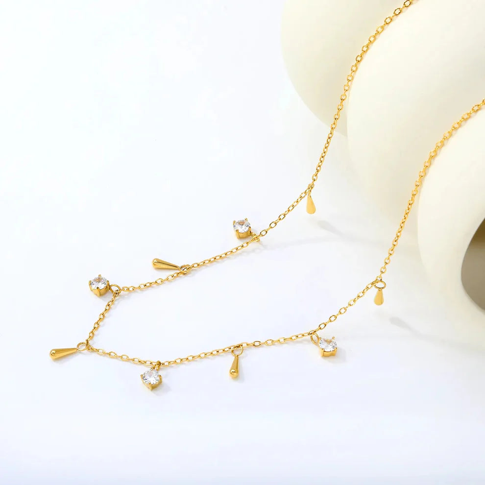 Collar Fusión Destellos Waterproof    - AZZIA JOYERIA