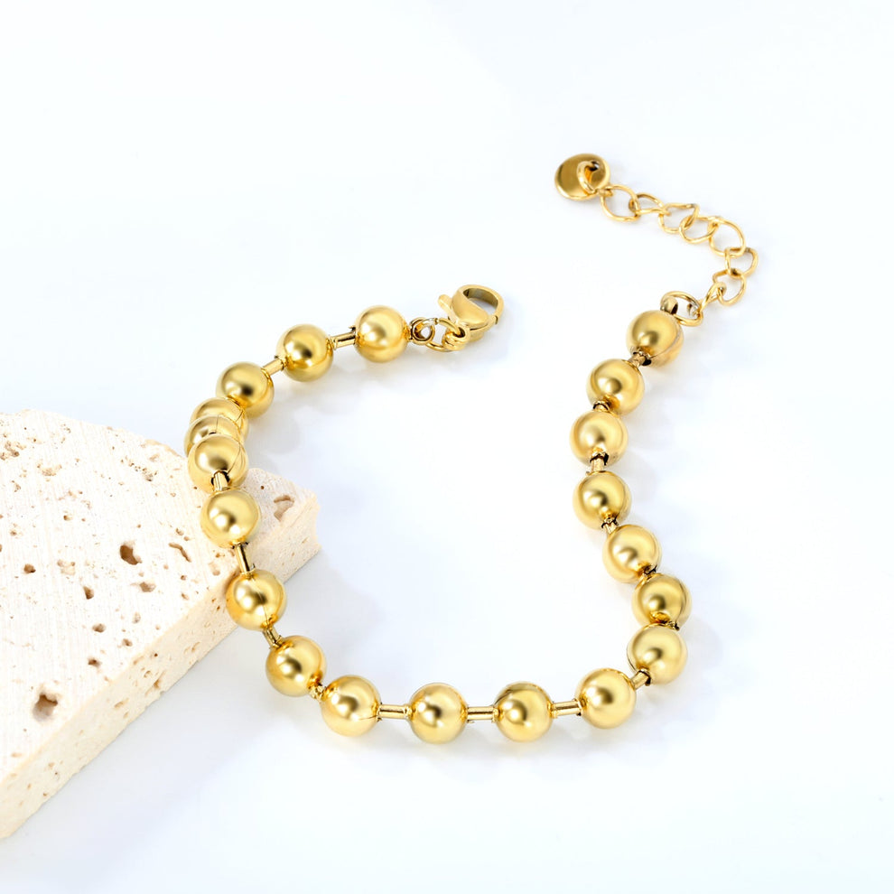 Pulsera enchapado en acero inoxidable aprueba de agua - AZZIA JOYERIA 