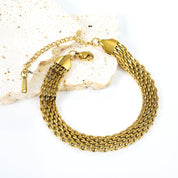 Pulsera Deluxe Trenzada Waterproof | no se oxida — Azzia