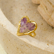 Anillo Amelia  Purple Waterproof