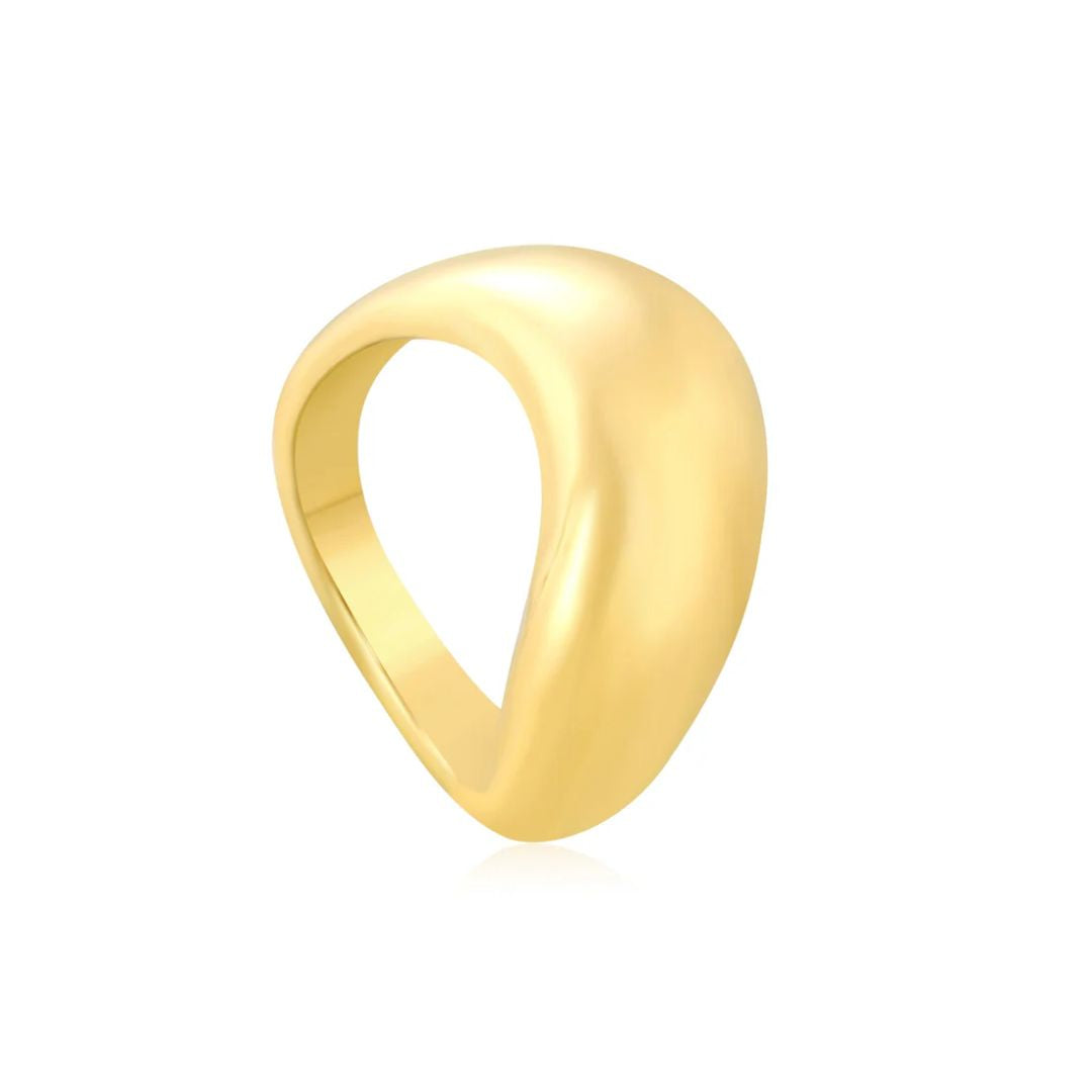 Anillo Ariana Chuncky Waterproof en Azzia joyería