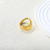 Anillo Ariana Chuncky Waterproof en Azzia joyería