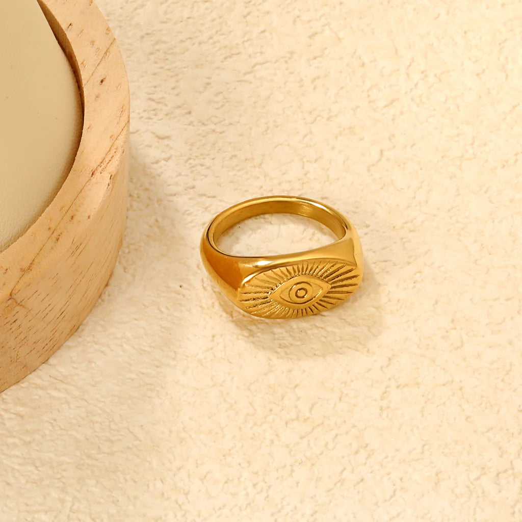 Anillo Golden Sol Waterproof