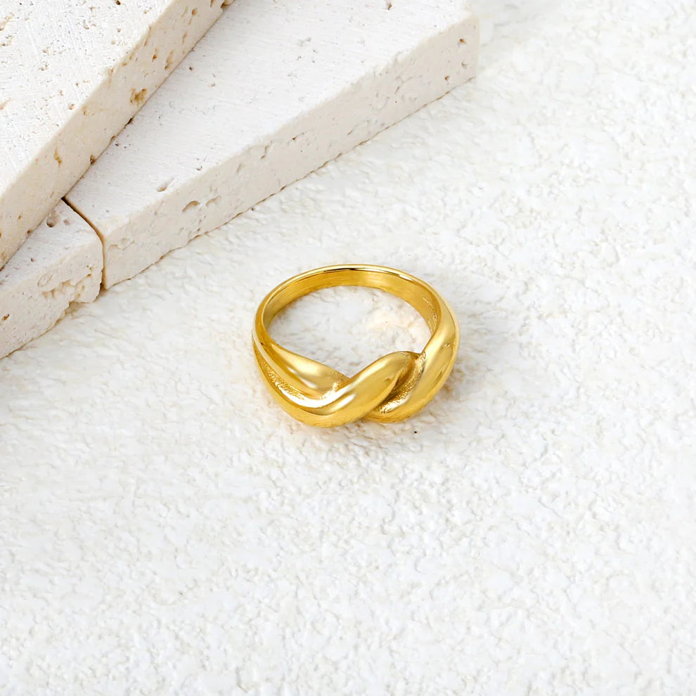Anillo Nudo Noble Waterproof    - AZZIA JOYERIA