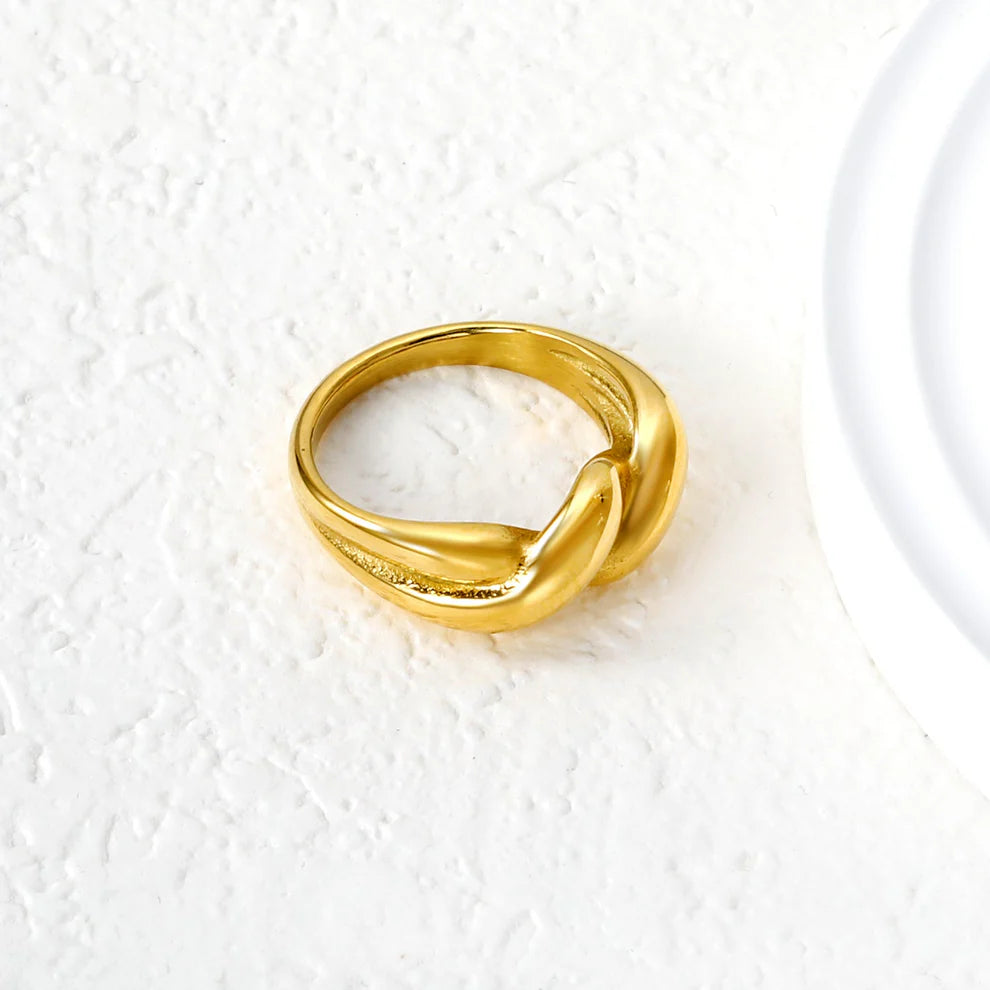 Anillo Nudo Noble Waterproof    - AZZIA JOYERIA