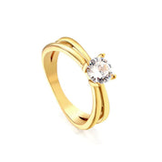 Anillo Promesa Danna Waterproof | Azzia Joyería