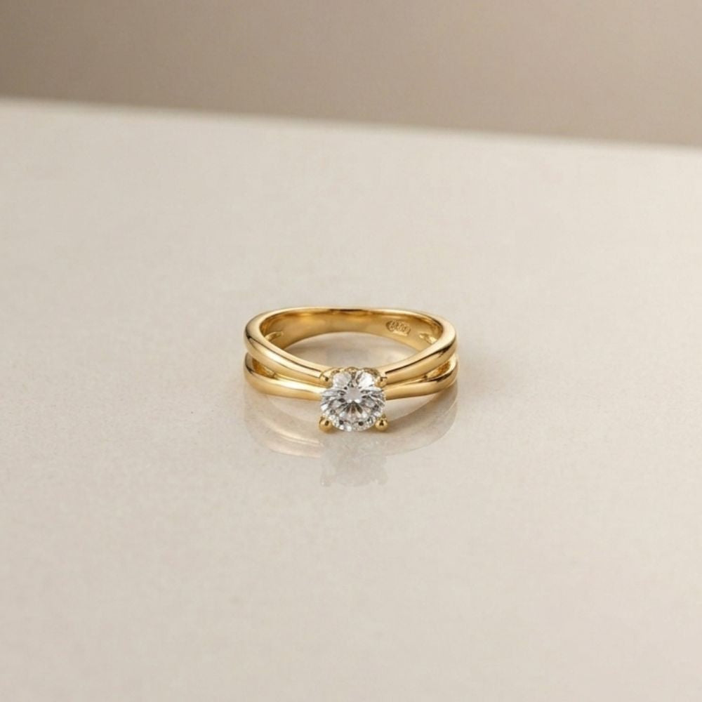 Anillo Promesa Danna Waterproof | Azzia Joyería