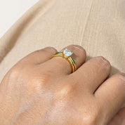Anillo Promesa Danna Waterproof | Azzia Joyería