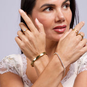 Anillo Promesa Selena Waterproof