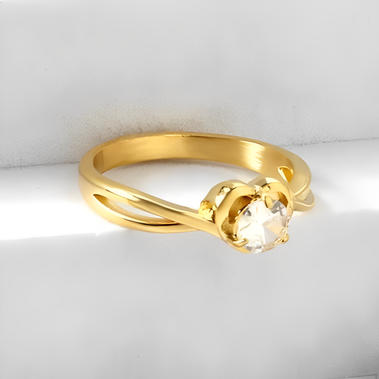 Anillo Mary Love Waterproof - Joya en acero inoxidable enchapado en oro 18k - D'Merys