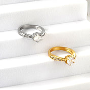 Anillo de Promesa Encanto | Azzia Joyería