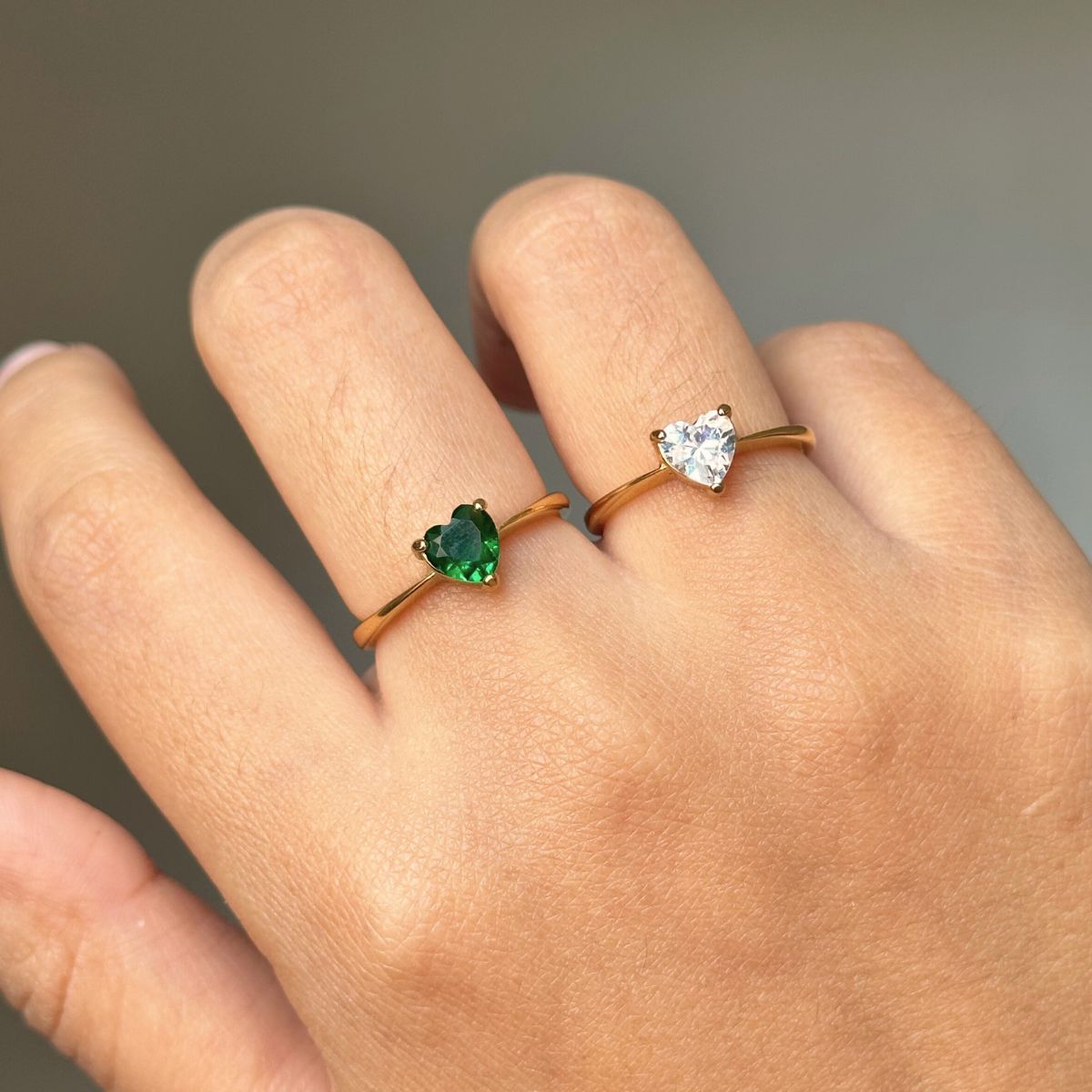Anillo Promesa Romance Waterproof - Joya en acero inoxidable enchapado en oro 18k - D'Merys