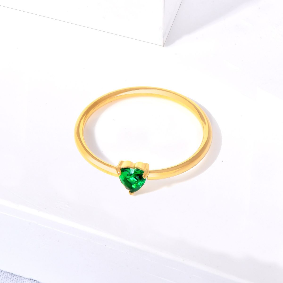 Anillo Promesa Romance Waterproof - Joya en acero inoxidable enchapado en oro 18k - D'Merys