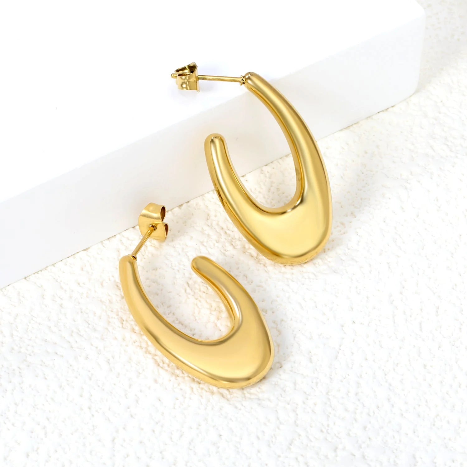 Aretes Aro Clásico Waterproof en Azzia joyería