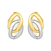 Aretes Aros Bicolor Waterproof