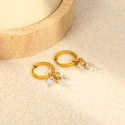 Aretes Cristal Marqueza Waterproof    - AZZIA JOYERIA