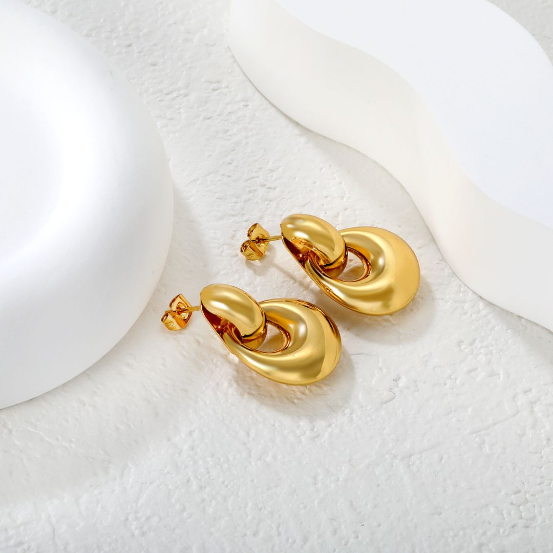 Aretes Doble Bold Waterproof