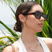 Aretes Doble Bold Waterproof