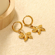 Aretes Estrella Marina Waterproof