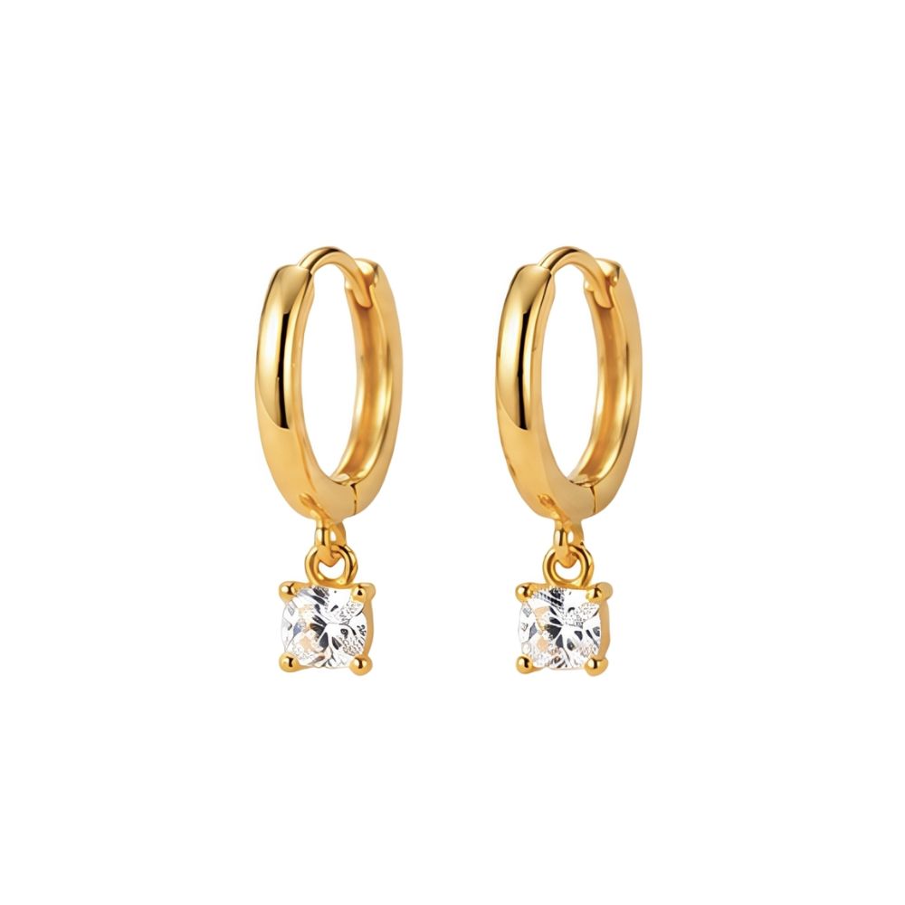 Aretes Iconic Circón