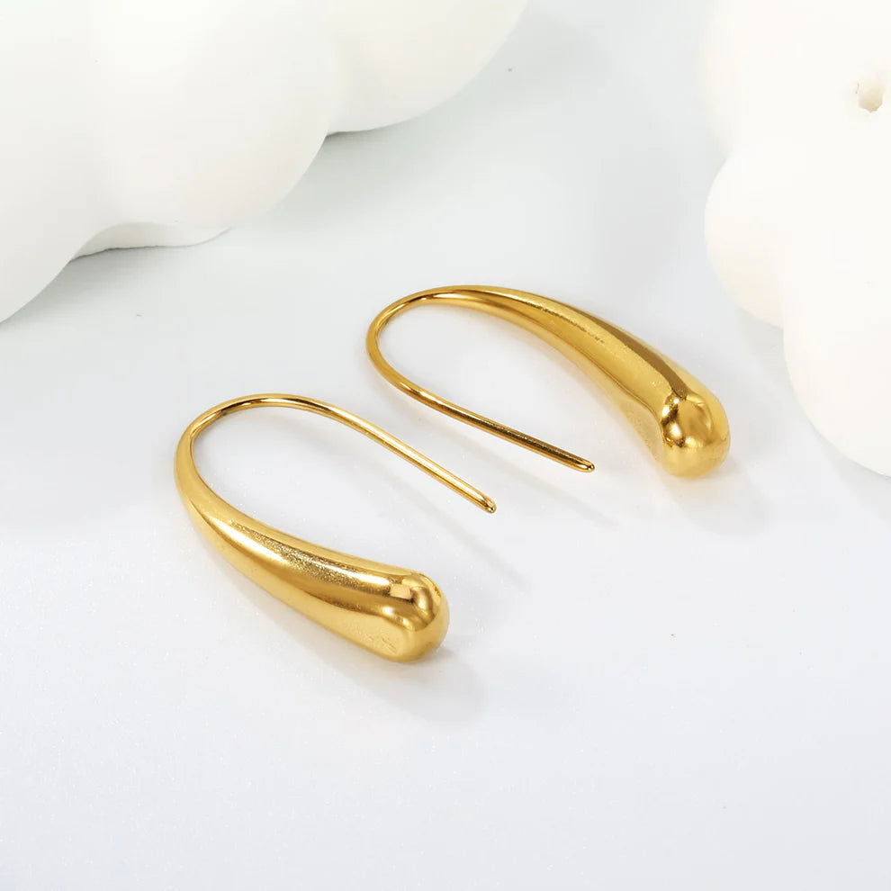 Aretes Savia Colgantes Waterproof    - AZZIA JOYERIA