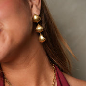 Aretes Triple Conchita  Waterproof