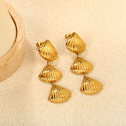 Aretes Triple Conchita  Waterproof