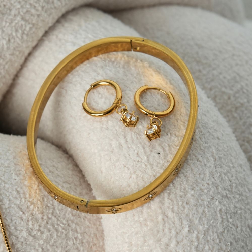 Aretes Iconic Circón