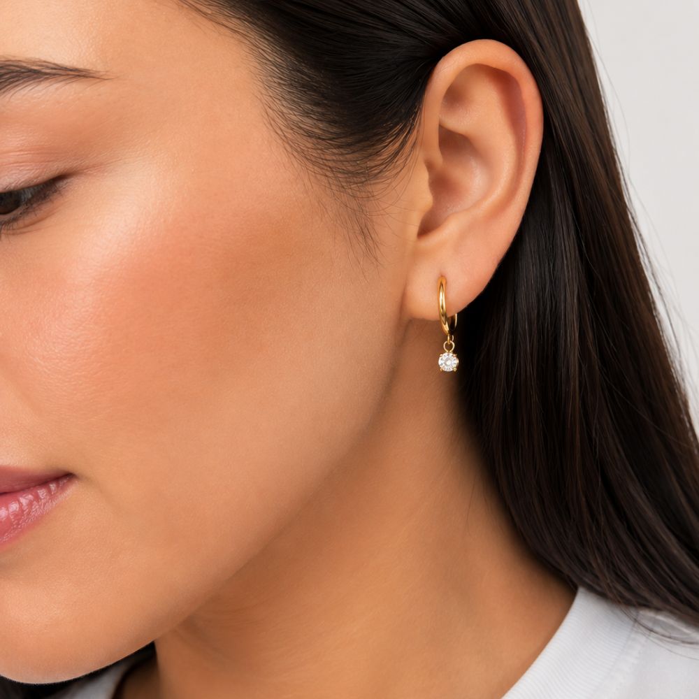 Aretes Iconic Circón