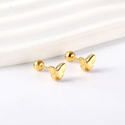Aretes María Mariposa Mini Waterproof - Joya en acero inoxidable enchapado en oro 18k - D'Merys