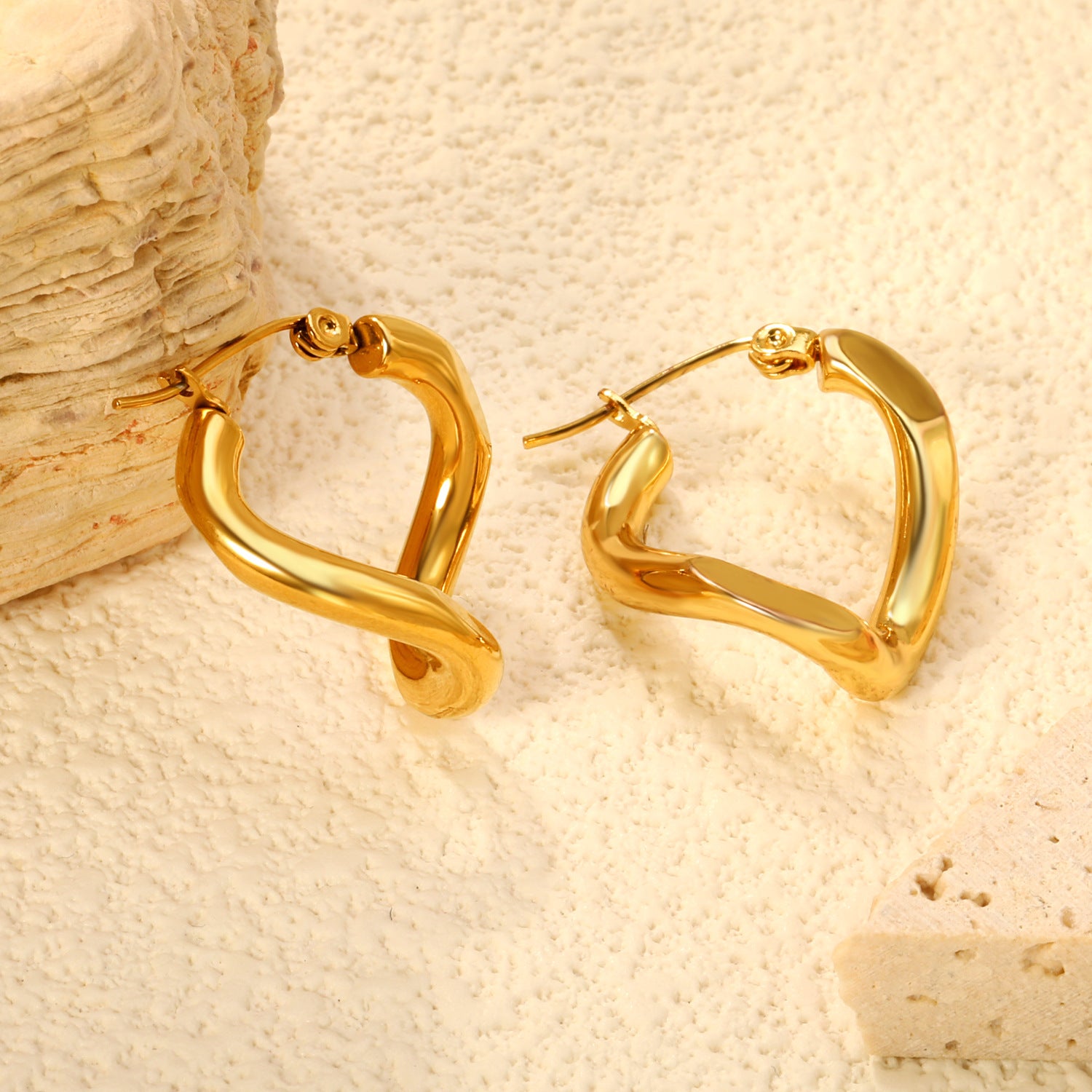 Argollas Aura Waterproof | no se oxidan — Azzia Joyería