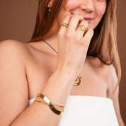 Brazalete Onda Dorada Waterproof