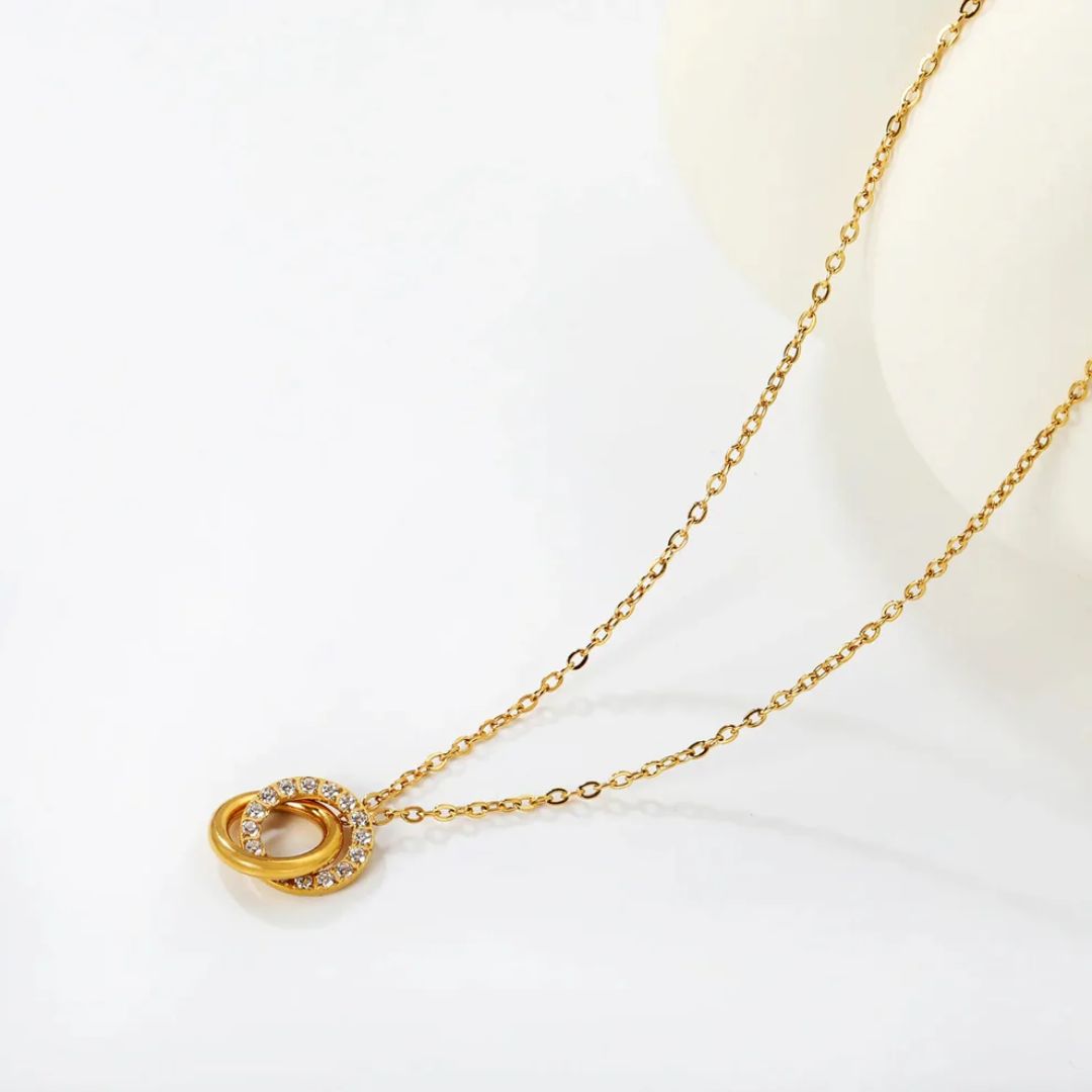 Collar Aros Entrelazados Waterproof