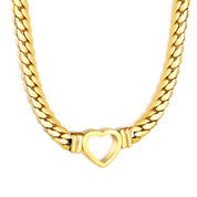 Collar-Cadena-Corazón-waterproof