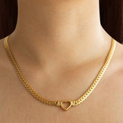 Collar Cadena Corazón Royale Waterproof