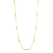 Collar cadena dorada minimalista waterproof , elegante y resistente al agua para uso diario - Azzia