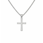 Collar Cruz Circones Plata 925