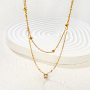 Collar Doble Luz  Waterproof    - AZZIA JOYERIA
